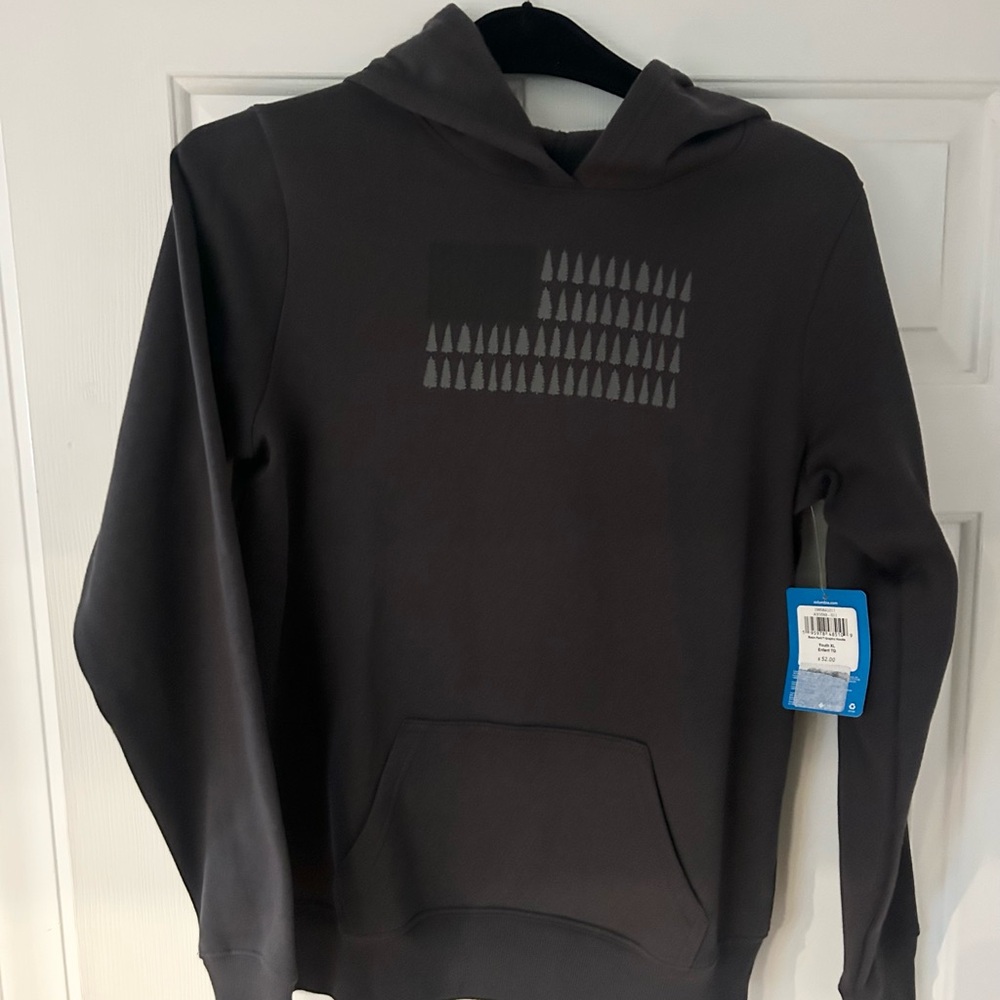 Columbia YouthXL Dark Gray Hoodie